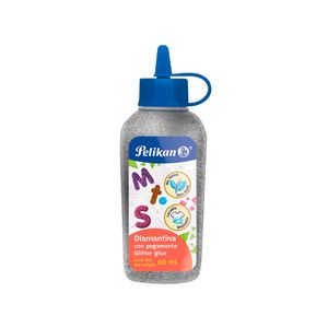 Pegamento Diamantina 60Ml Plata 09700025