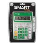 CALCULADORA ESCRITORIO 8DIG CHICA SOLAR/PILAS COLOR MET