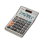 CALCULADORA ESCRITORIO CASIO MS-120BM 12DIG CHICA SOLAR/BATERIA