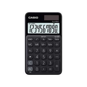Calculadora Escritorio Casio Sl-310Uc 10Dig Chica Solar/Bateria Negra Sl-310Uc-Bk-S-Ec