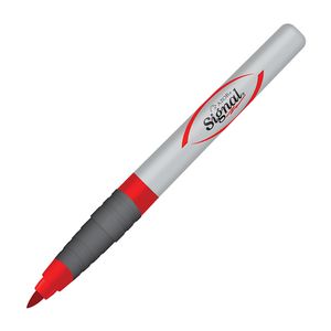 Marcador Permanente Fino Rojo Signal 301.30002