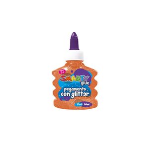 Pegamento Naranja Glitter Glue 88Ml Smarty 34243
