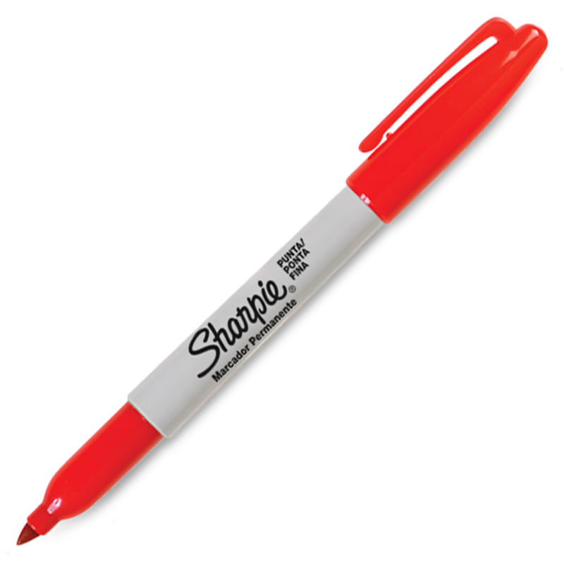 Pilot Marcador Permanente Sca-f Recargable Rojo -12u
