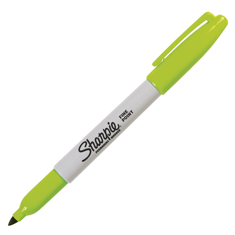 MARCADOR PERMANENTE FINO VERDE LIMA SINGLE