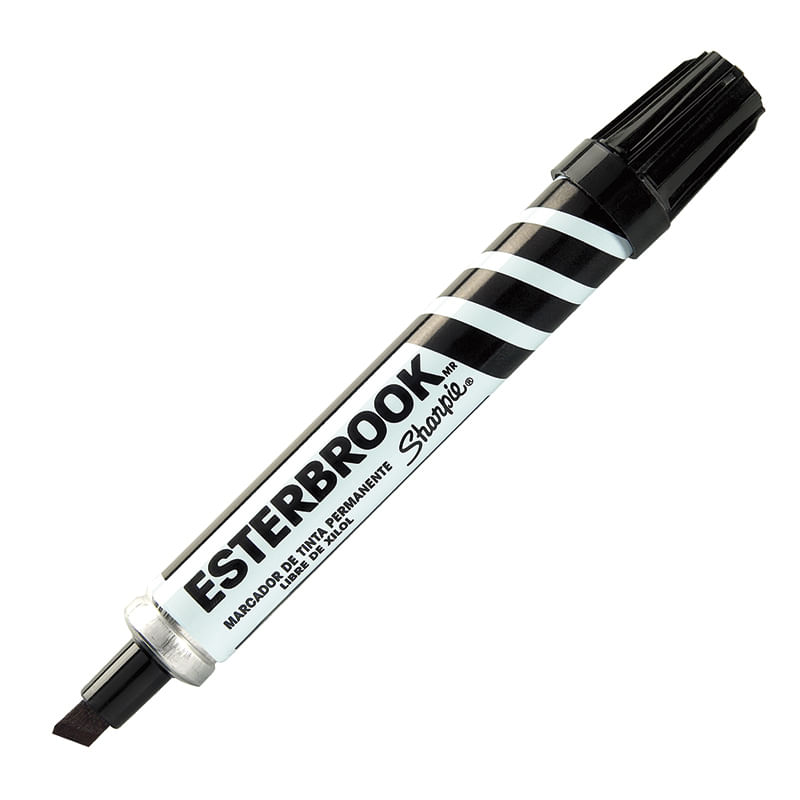 MARCADOR PERMANENTE GRUESO NEGRO ESTERBROOK