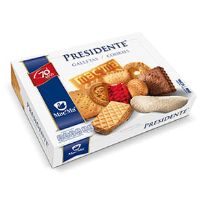 Galleta Mac'Ma Surtido Presidente 350Grs 1181