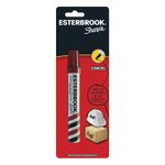 MARCADOR PERMANENTE GRUESO ROJO ESTERBROOK BLT