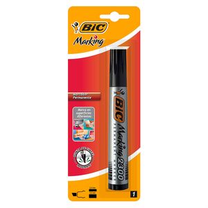 Marcador Permanente Punta Cincel Negro Marking 2300 Blt 3270220029014