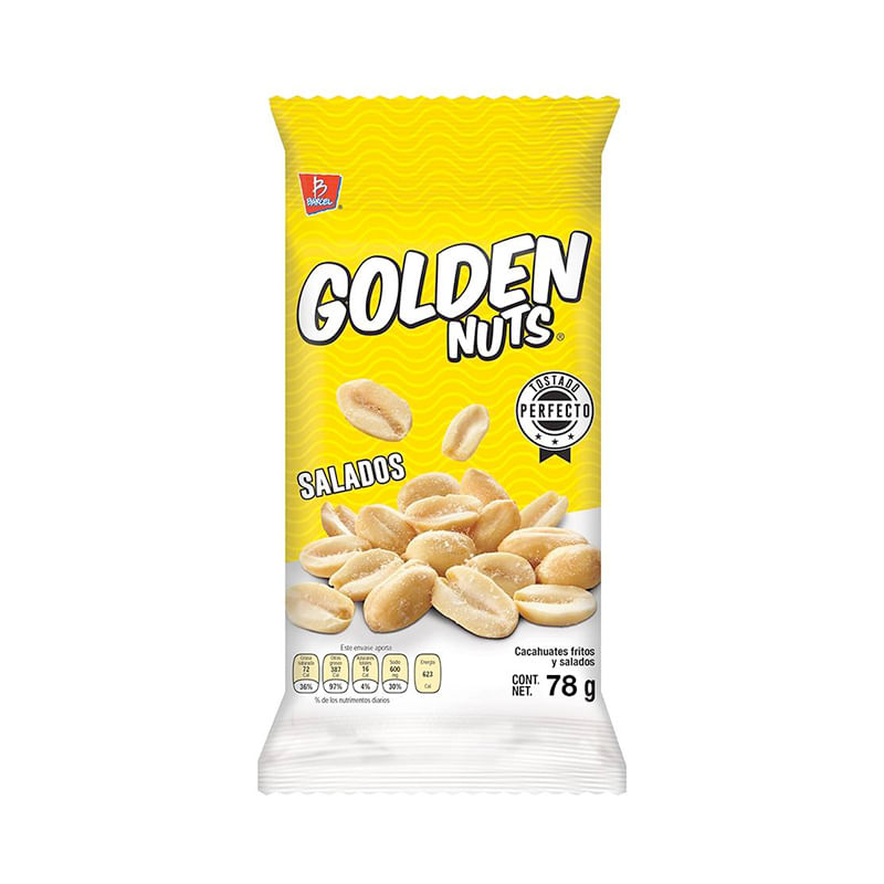 GOLDEN NUTS SALADOS 78 GR