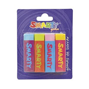 Goma Borrar Candy Con 4 Blt 25939