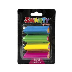 Goma Borrar Cool Colors Con 4 Blt 25928