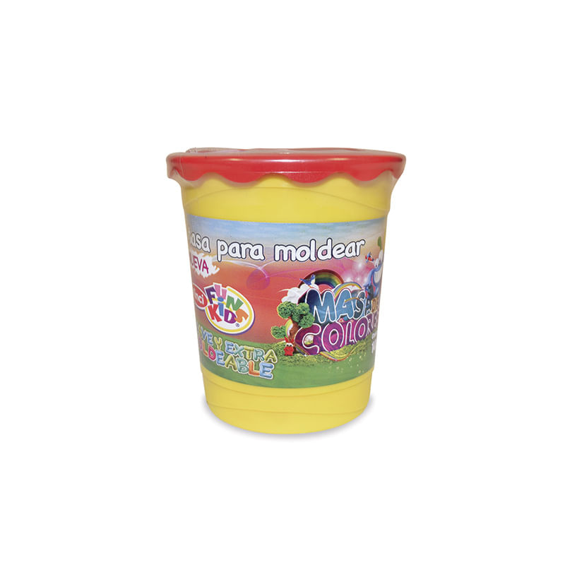 MASA MODELADORA ROJO FUN KIDS 140GR