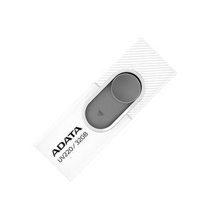 Memoria Usb 32Gb 2.0 Adata Uv220, Blanco/Gris Auv220-32G-Rwhgy