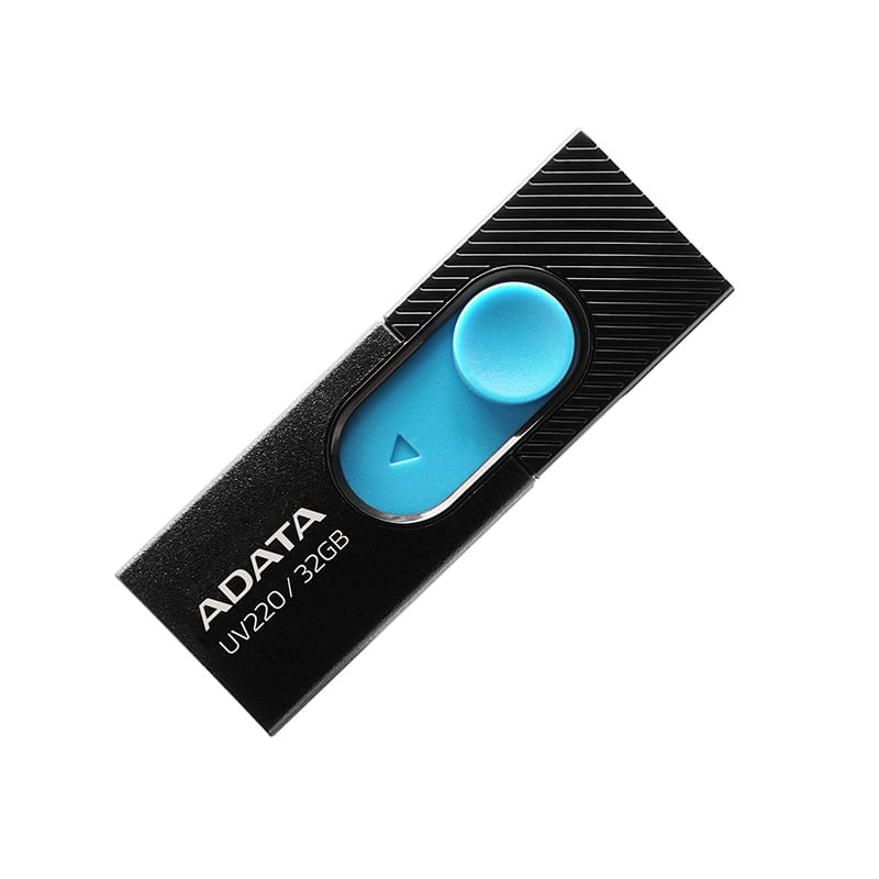 MEMORIA USB 32GB 20 ADATA UV220, NEGRO/AZUL