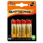 PILA ALCALINA 'AA' BLT CON 4 BATTERGY