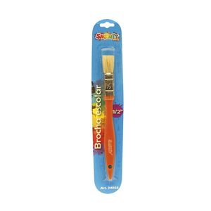 Brocha De Plastico Escolar  1/2" Smarty 34055