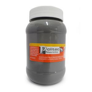 Pintura Acrilica Politec 100Ml Gris 14202