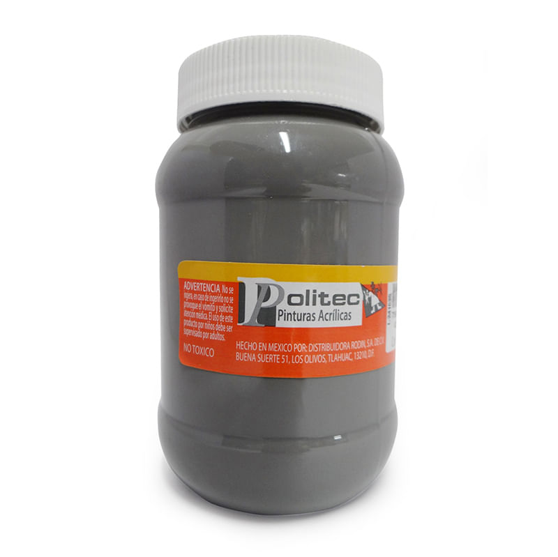 PINTURA ACRILICA POLITEC 100ML GRIS