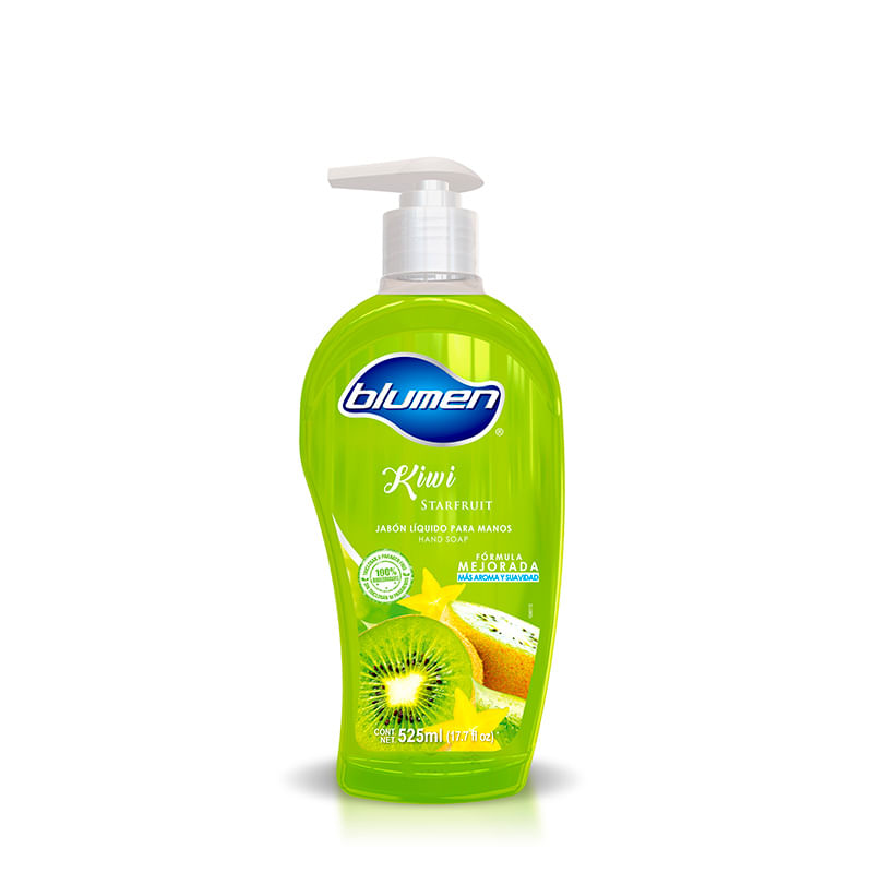 JABON LIQUIDO BLUMEN 525 ML KIWI STARFRUIT