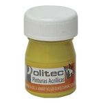 PINTURA ACRILICA POLITEC 20ML AMARILLO CLARO