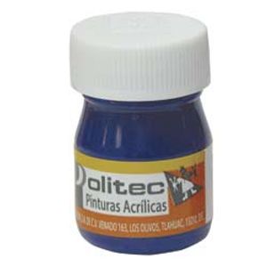 Pintura Acrilica Politec 20Ml Azul Cobalto 310