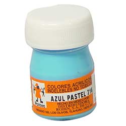 PINTURA ACRILICA POLITEC 20ML AZUL PASTEL
