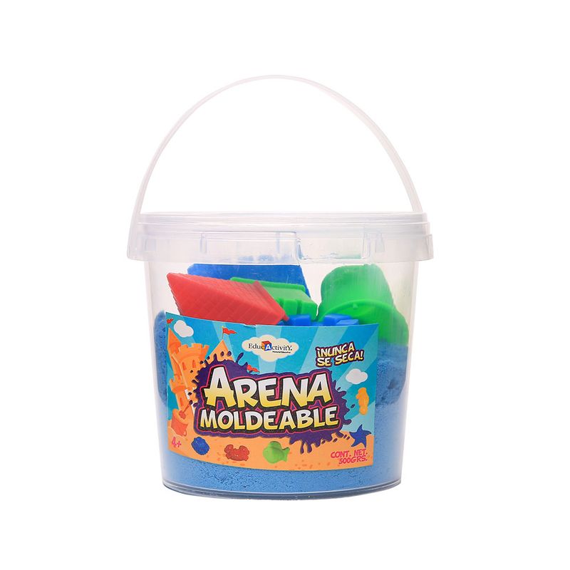 JUEGO DE ARENA PARA MOLDEAR 500GRS