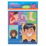JUEGO DE LOTERIA DIDACTICA BILINGÜE CUERPO HUMANO