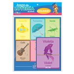JUEGO DE LOTERIA PREESCOLAR BILINGÜE COLORES