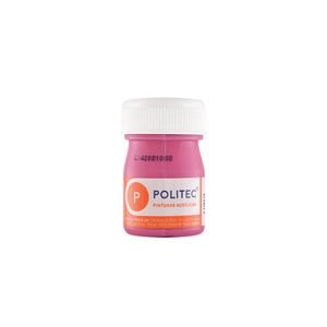 Pintura Acrilica Politec 20Ml Carmin Claro 323