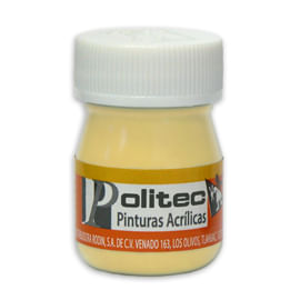PINTURA ACRILICA POLITEC 20ML CREMA