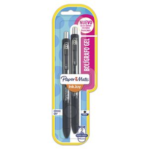 Boligrafo Mediano Gel 0.7 Negro Bst C/2 1997106