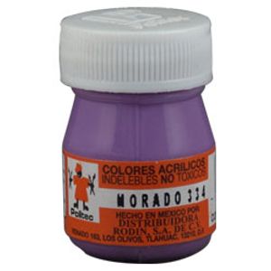 Pintura Acrilica Politec 20Ml Morado 334
