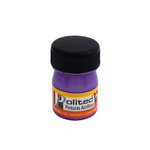 Pintura Acrilica Politec 20Ml Morado Metalico 14366