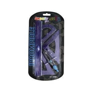 Juego Geometria Mediano Flexible Neon Blt 40930