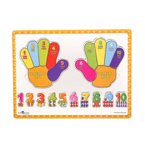 Juego Madera Didactico Manos 243-6