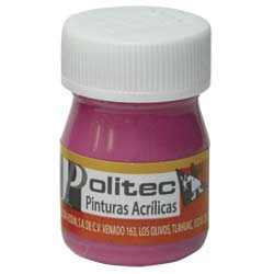 PINTURA ACRILICA POLITEC 20ML ROSA MEXICANO