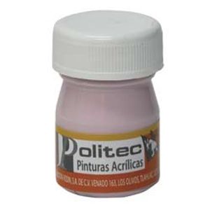 Pintura Acrilica Politec 20Ml Rosa Pastel 326