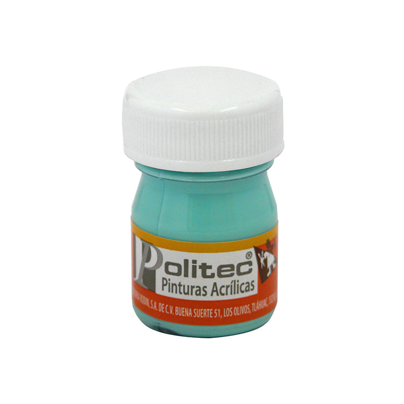 PINTURA ACRILICA POLITEC 20ML VERDE PALIDO