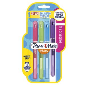 Boligrafo Fino Gel 0.7 Stick C/4 Surtidos 400St 2023632