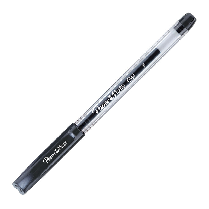 BOLIGRAFO FINO GEL STICK NEGRO 100ST