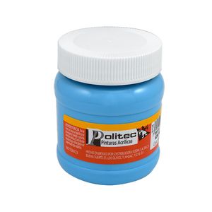 Pintura Acrilica Politec 250Ml Azul Pastel 31640