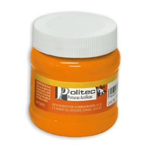 Pintura Acrilica Politec 250Ml Naranja 30841