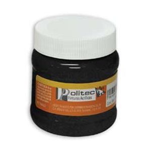 Pintura Acrilica Politec 250Ml Negro 30247