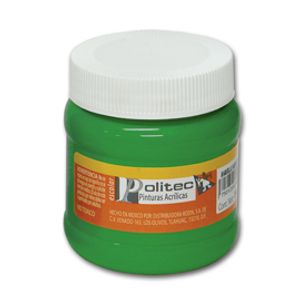 Pintura Acrilica Politec 250Ml Verde Claro 31244