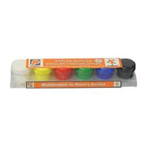Pintura Acrilica Politec 25Ml Con 6 116660