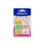 GOMA BORRAR MIGAJON CON 6 PELIKAN COLORES SURTIDOS