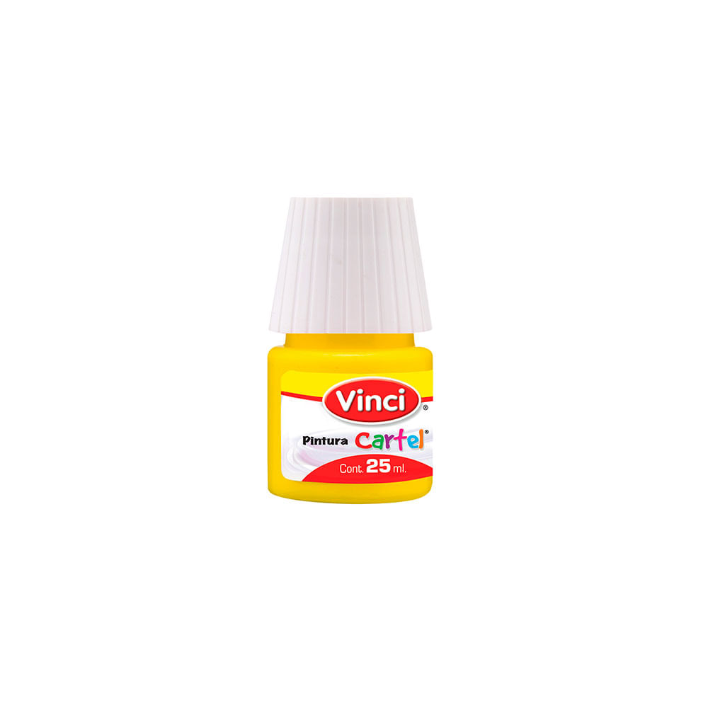 PINTURA VINCI CARTEL 20ML AMARILLO LIMON-50 2300 - 2300