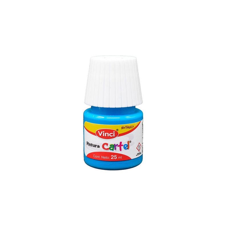 PINTURA CARTEL AZUL TURQUESA 25ML