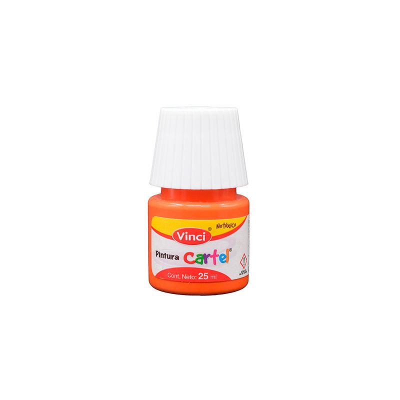 PINTURA CARTEL ROJO NARANJA 25ML
